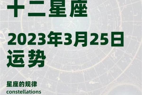 星座运势每日运程2025年3月25日 星座运势每日运程2025年3月25日