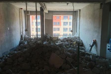 装修房子砸墙是破土还是动土