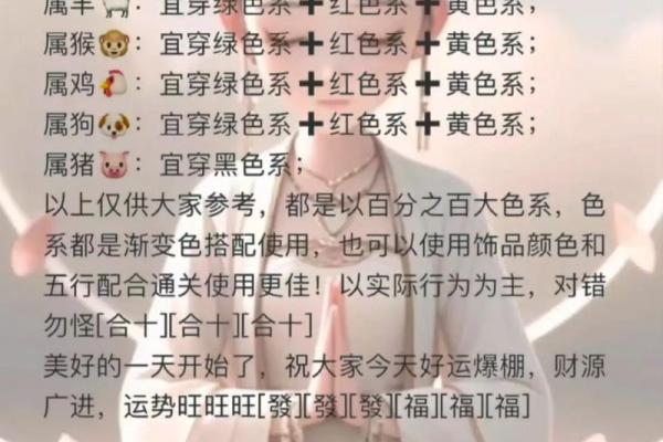 每日五行穿衣指南2024年3月28日 每日五行穿衣指南2024年3月28日