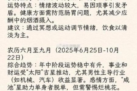 1966年属马人2025年运势详解财运健康事业全解析