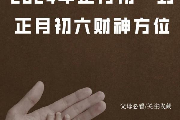 2025年1月6日财神方位