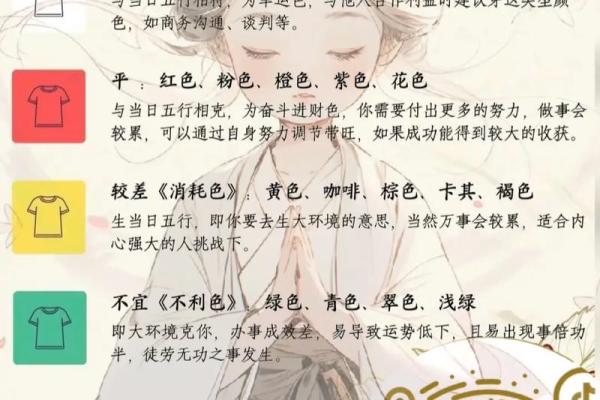 2025年3月27日每日穿衣五行颜色运势 2025年3月27日每日穿衣五行颜色运势