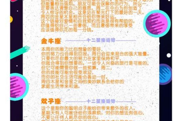 十二星座最新一周运势_十二星座最新一周运势解析事业爱情双丰收