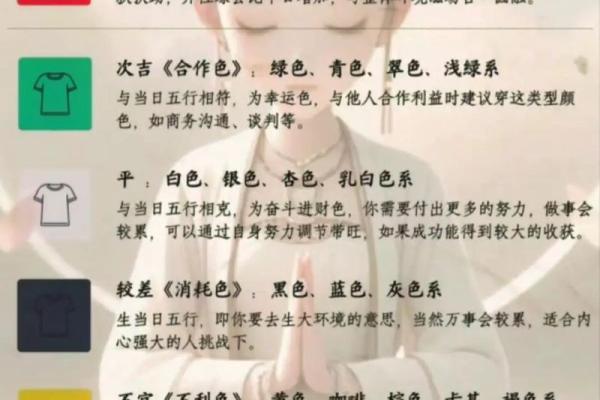 五行穿衣每日分享今天穿什么颜色2025年4月10日