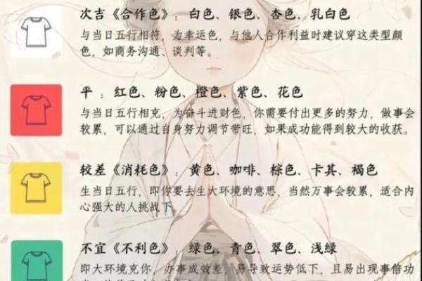 2025年4月25日今日五行穿衣颜色大吉 2025年4月25日今日五行穿衣颜色大吉