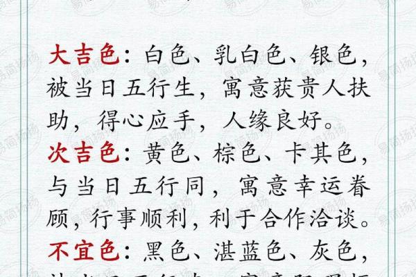 2025年3月16日五行穿衣指南