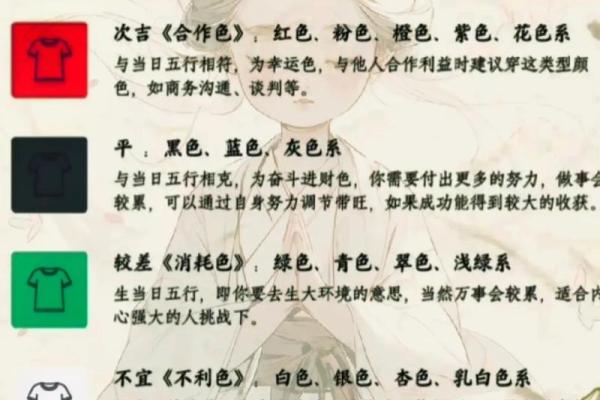 五行穿衣每日分享今天穿什么颜色2025年4月13日 五行穿衣每日分享今天穿什么颜色2025年4月13日