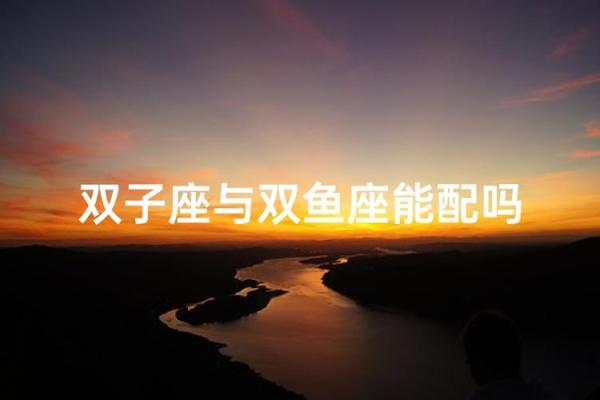双子座和双鱼座的匹配程度(双子座和双鱼座适合在一起吗)