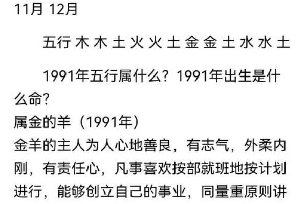 1955年属羊五行属性解析命运与性格全揭秘