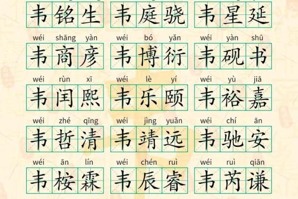 韦姓男孩名字大全-韦姓男孩起名字大全-韦姓名字大全姓名