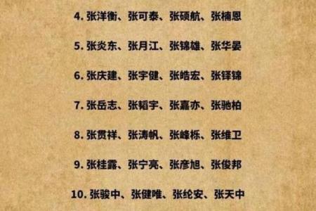 张姓男孩名字大全-张姓男孩起名字大全-张姓名字大全姓名