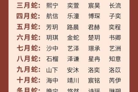 下午4点出生的属蛇男孩要如何起名，宜用什么字姓名