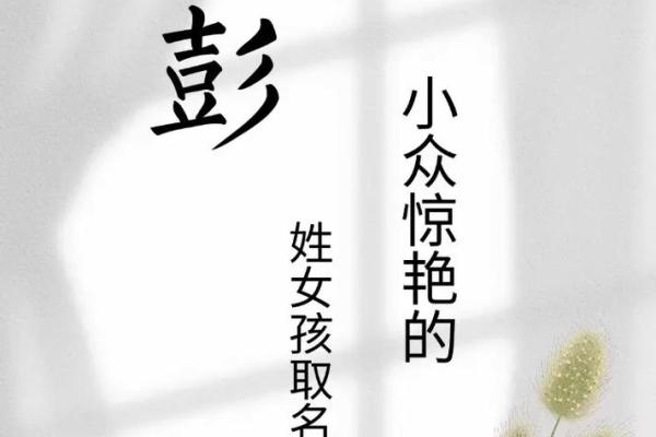 彭姓女孩名字大全-彭姓女孩起名字大全-彭姓名字大全姓名