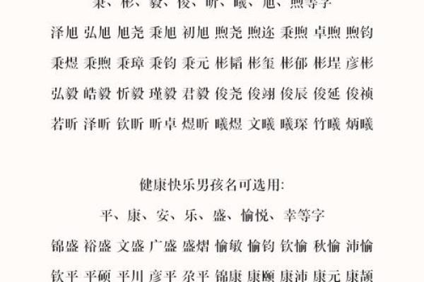 哪些字适合给早上7点出生的属鼠男孩起名姓名 哪些字适合给早上7点出生的属鼠男孩起名姓名