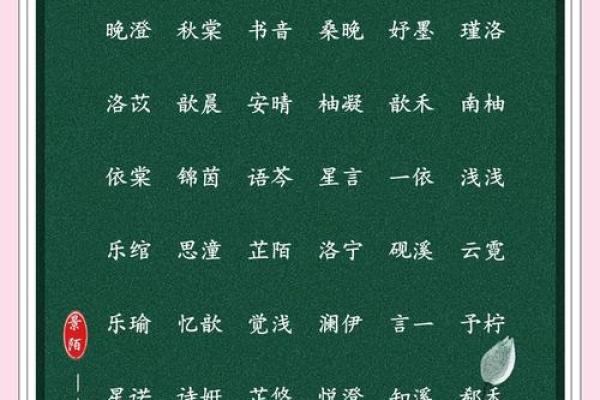 2021年7月5日出生的女孩取名大全,清新有诗意姓名