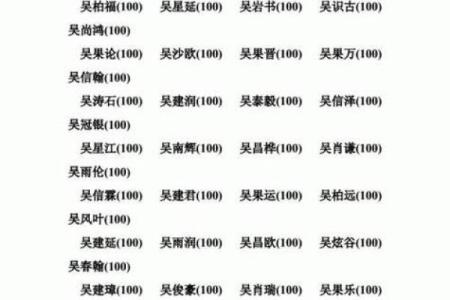 吴姓男孩名字大全-吴姓男孩起名字大全-吴姓名字大全姓名