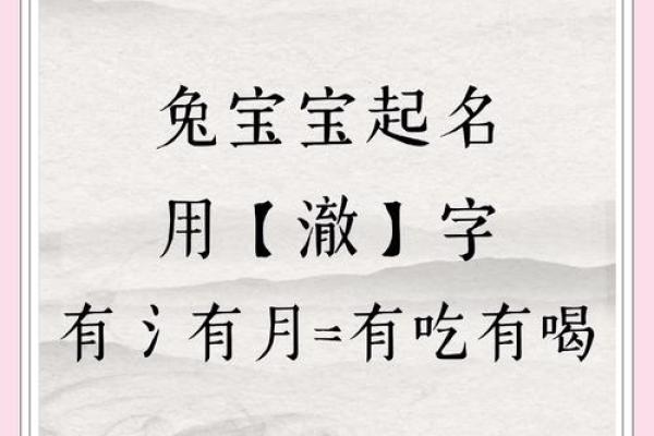 4月份出生的属兔女孩起什么名字最好姓名